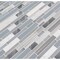 Msi Alessio Interlocking 12 in. x 12 in. Mixed Glass Stone Metal Blend Mosaic Wall Tile ZOR-MD-0189 - alternate 5